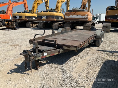 2008 Imperial Trailer 20 ft T/A Tilt Deck Trailer