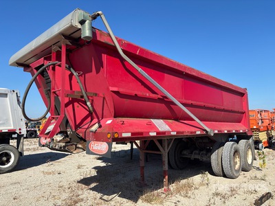 1998 Hilbilt 20 ft 6 in T/A Frameless End Dump Trailer