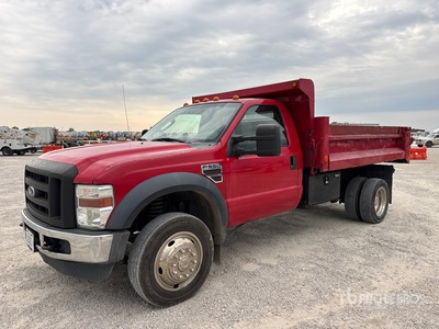 2008 Ford F-550 XL 4x2 S/A Dump Truck