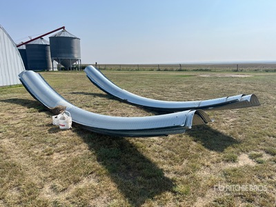Twister +/- 10000 bu Temporary Grain Bin