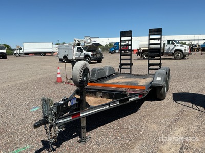 2020 Snake River 8 ft T/A Equipment Trailer