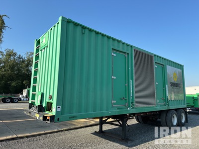 2015 Cummins C800D6RG 800 kW Furgoneta electrica