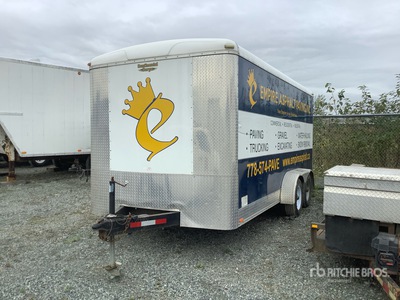 2014 Forest River 17 ft T/A Enclosed Trailer