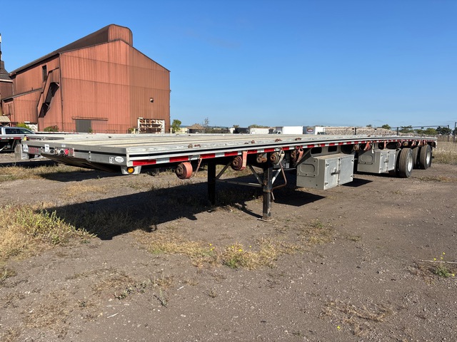 2022 MAC FLC1TCM 53 ft T/A Spread Axle Flatbed Trailer