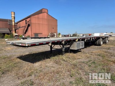 2022 MAC 53 ft T/A Flatbed Trailer