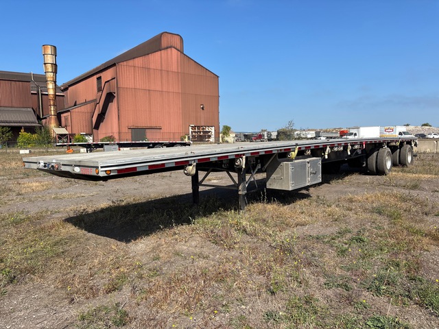2022 MAC 53 ft T/A Flatbed Trailer