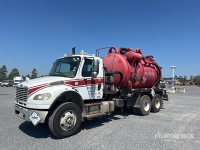 Burlington on 2007 Freightliner M2106 6x4 Vacuum Tanker Truck