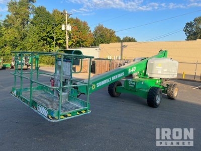 2015 Genie S-40 4WD Diesel Telescopic Boom Lift