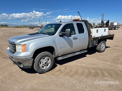 2012 GMC 2500 4x4 Extended Cab 平台トラック