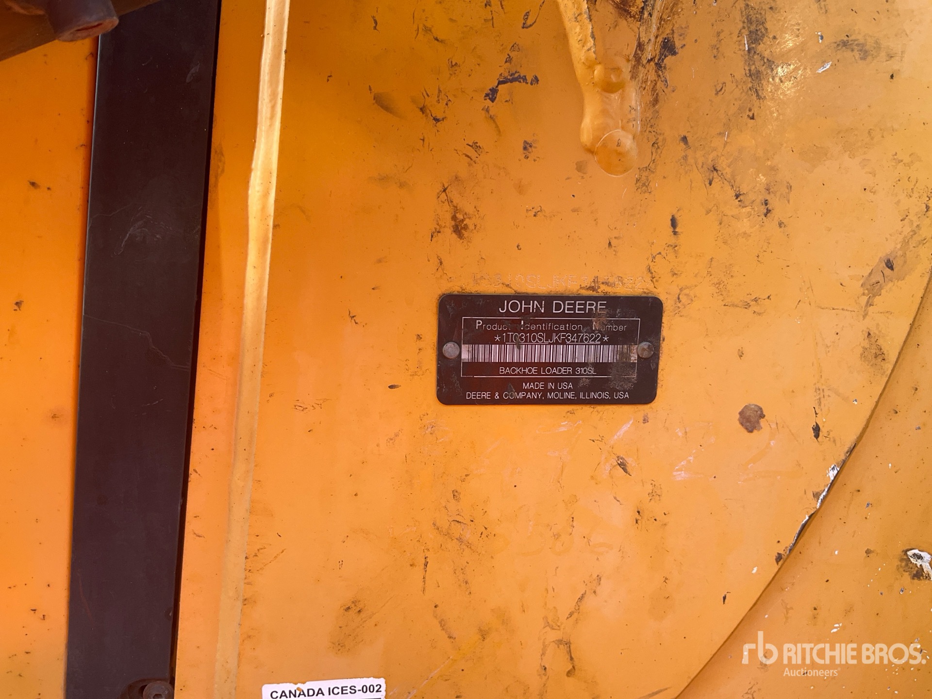 2019 John Deere 310SL Backhoe Loader