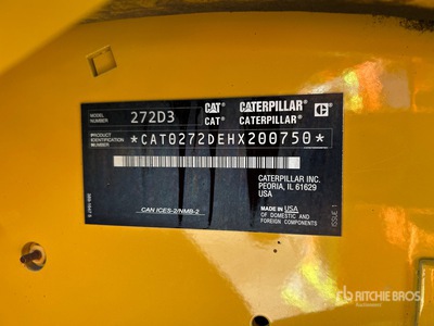 2020 Cat 272D3 Skid Steer Loader