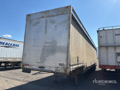 1994 Trailmobile 53 ft T/A Step Deck Curtain Side Trailer