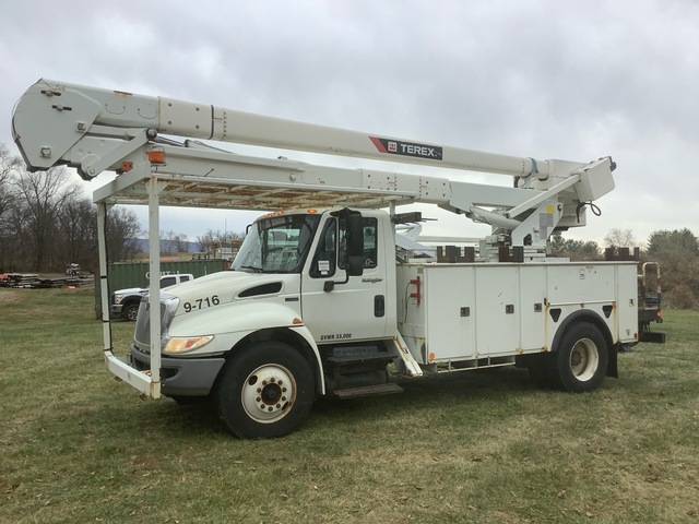 2013 Terex Hi-Ranger 5TC-55 55 ft on 2014 International 4300 4x2 Bucket Truck