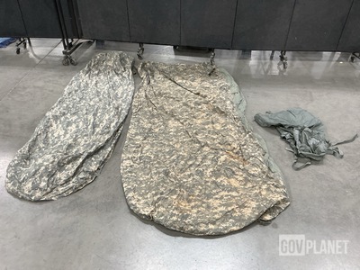 (4) ICS Shelters, (8) Sleep Systems, (15) Sleeping Mats & Assorted Items