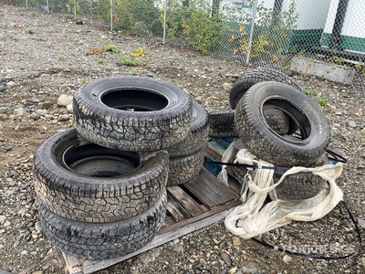 Quantity of (9) 265/65R17 Tires