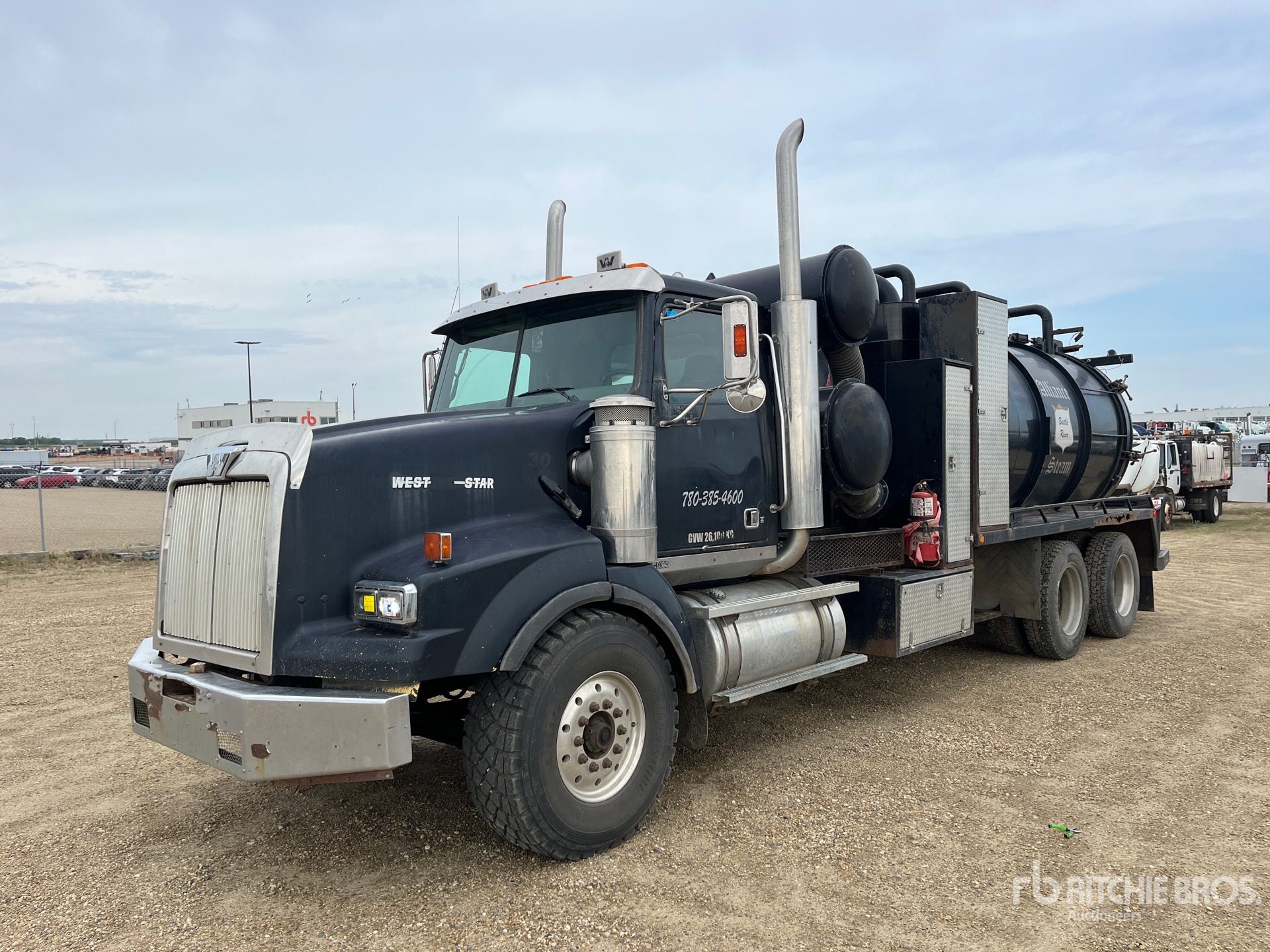 2006 NPS on 2001 Western Star 4900 6x4 Vacuum Excavator Truck