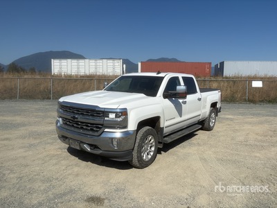 2018 Chevrolet Silverado 1500 LTZ 4x4 Crew Cab Pickup