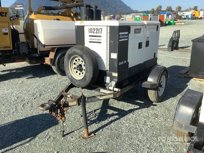 2014 Atlas Copco QAS25 20 kW Mobile Groupe électrogène