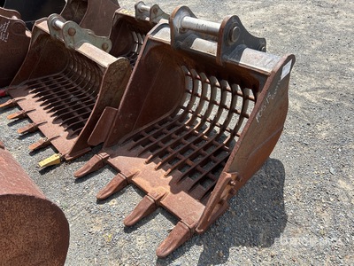 900 mm Q/C Skeleton Excavator Bucket - Fits 13 Ton