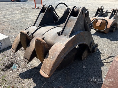 Redi Q/C Excavator Grapple - Fits 30 ton