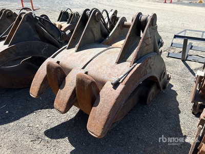 Q/C Excavator Grapple - Fits 30 Ton