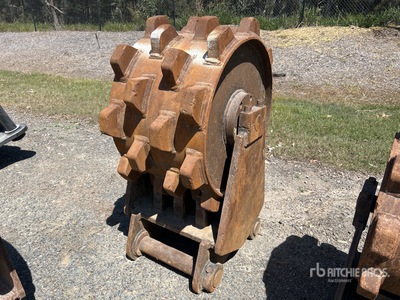 470 mm Q/C Excavator Compaction Wheel - Fits 23 Ton