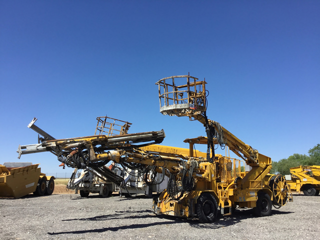 Atlas Copco DC141J Jumbo Mounted Blast Hole Drill