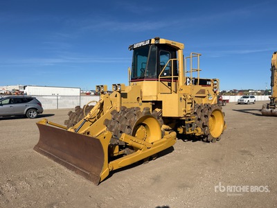 1987 Cat 815B Rad-Planierraupe