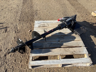 2025 GIYI 12 in Mini Skid Steer Auger ملحقات معدة الحمل الصغيرة المجنزرة المتنوعة (Unused)