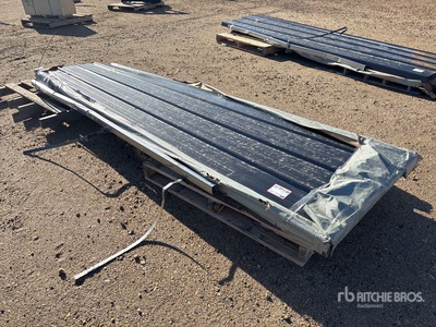 Quantity of (100) 2025 SKLP SKH100 12ft x 3 ft Corrugated Tin Siding