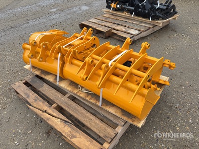 Quantity of (8) 2025 GIYI VCA-8 Mini Excavator Attachments Accessoire divers pour excavatrice (Unused)