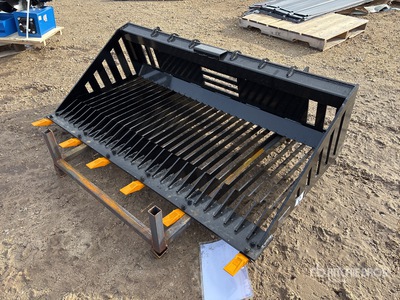 2025 GIYI GY-RB66 66 in Skelton Rock Bucket ملحقات معدة الحمل الصغيرة المجنزرة المتنوعة (Unused)