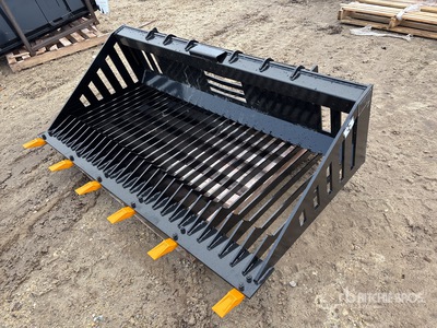 2025 GIYI GY-RB66 66 in Skelton Rock Bucket ملحقات معدة الحمل الصغيرة المجنزرة المتنوعة (Unused)