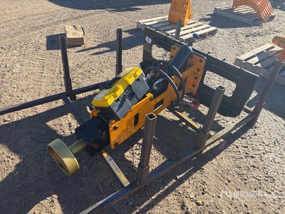 2025 GIYI GY-D680 Skid Steer Post Driver (Unused)