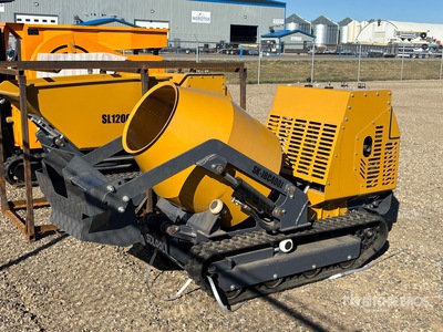 2025 SKLP SK-JBC400J 400 L Mini Tracked Portable Concrete Mixer (Unused)