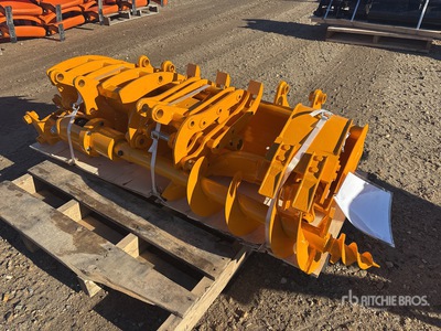 Quantity of (8) 2025 GIYI VCA-8 Mini Excavator Attachments - Fits Cat 301 (Unused)