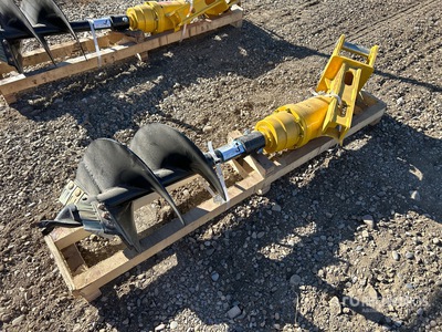 2025 GIYI Excavator Auger - Fits Cat 303 (Unused)