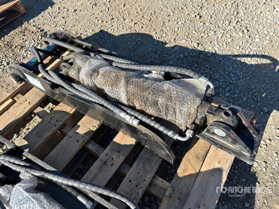 2025 GIYI GY-XJ5T 36 in Hydraulic Rostro per escavatore - Fits Cat 3-5 ton (Unused)