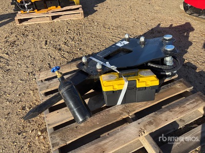 2025 GIYI GY-EBH47 47 in Hydraulic Breaker - Fits 3 Ton Excavator (Unused)