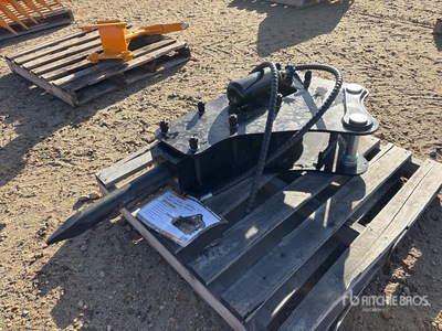 2025 GIYI GY-EBH55 55 in Hydraulic Breaker - Fits 5 Ton Excavator (Unused)