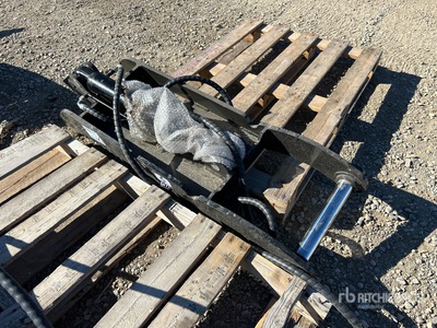 2025 GIYI GY-XJ7T 46 in Hydraulic Rostro per escavatore - Fits Cat 7-9 ton (Unused)
