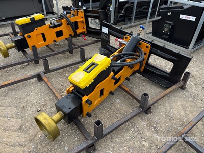 2025 GIYI GY-D680 56 in Skid Steer Post Driver (Unused)