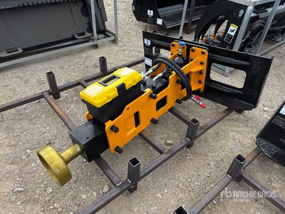 2025 GIYI GY-D680 56 in Skid Steer Post Driver (Unused)