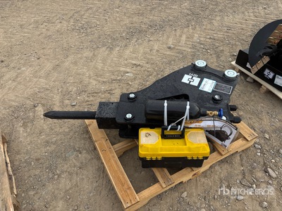 2025 GIYI GY-EBH47 47 in Hydraulic Breaker - Fits Excavator (Unused)