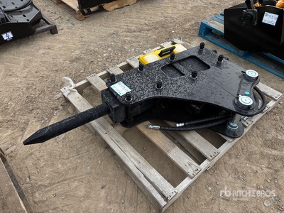 2025 GIYI GY-EBH55 55 in Hydraulic Breaker - Fits Excavator (Unused)