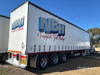 2009 MaxiTrans 13.5 m Tri/A Remolque con Lona