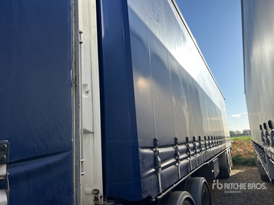 2010 Vawdrey 13.1 m Tri/A Remolque con Lona