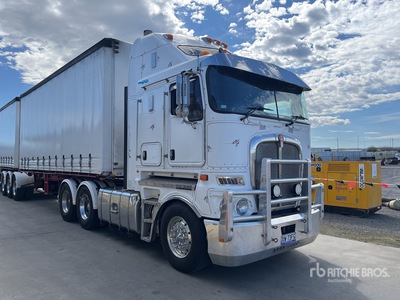 2014 Kenworth K200 Aerodyne 6x4 T/A Sleeper Truck Tractor