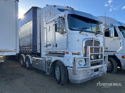 2014 Kenworth K200 Aerodyne 6x4 T/A Sleeper Truck Tractor