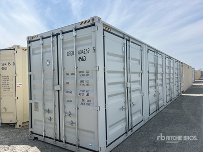2025 40 ft High Cube Multi-Door حاويات تخزين